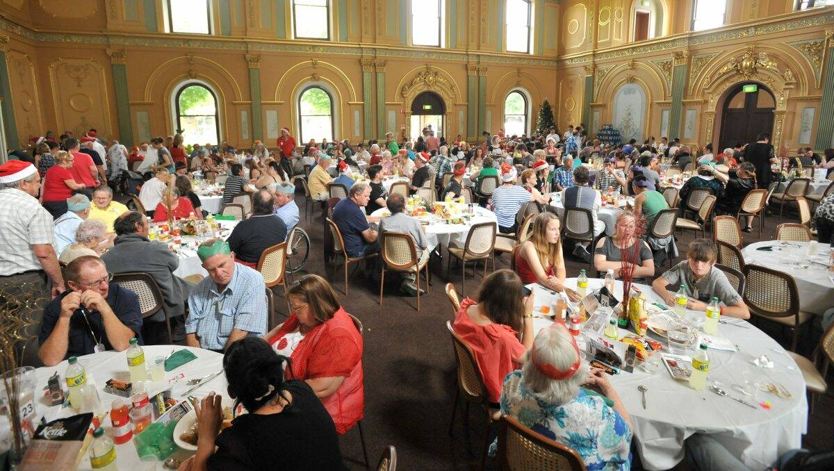 Christmas lunch to be held at Bendigo Town Hall