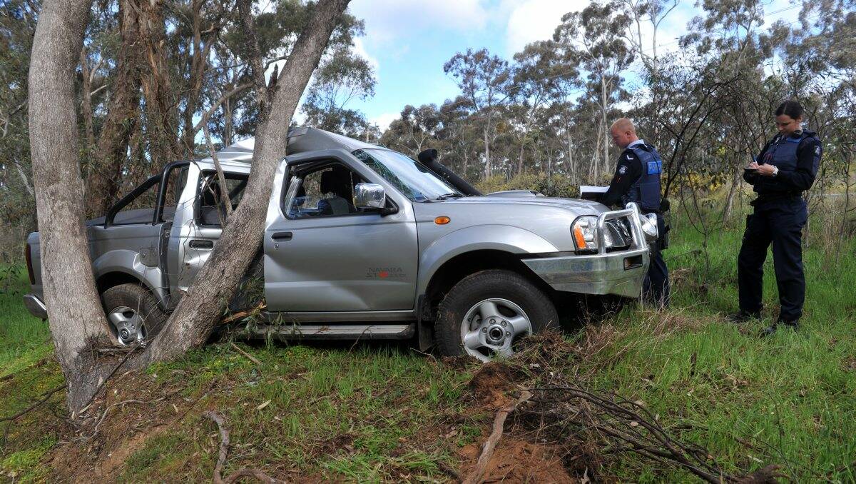 Lucky escape for man in Lockwood crash