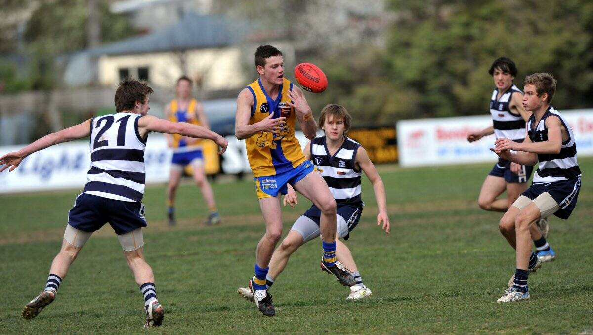 CHANGES AHEAD: The under-16 and under-14 grades of the BJFL will be restructured in 2013. Picture: JULIE HOUGH 