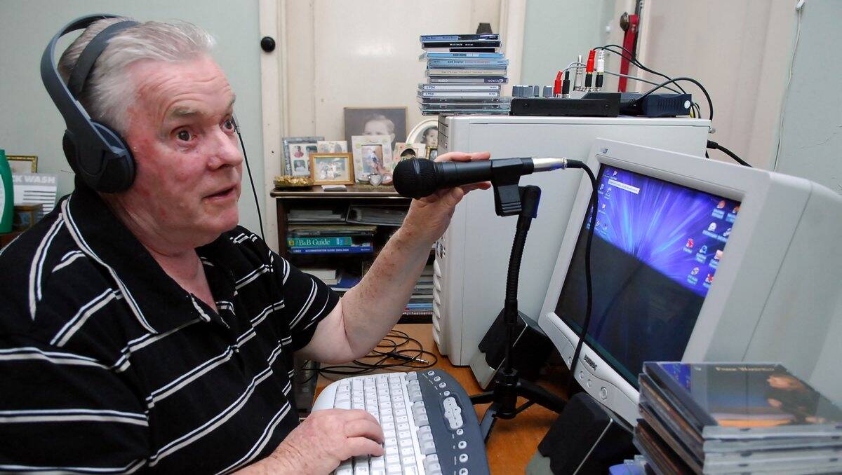 TO BE MISSED: Geoff Morris has been remembered as a pioneer for blind people. 