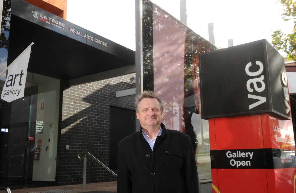 IN CHARGE: Neil Fettling has been appointed director of the La Trobe Art Institute. PICTURE: Jodie Donnellan