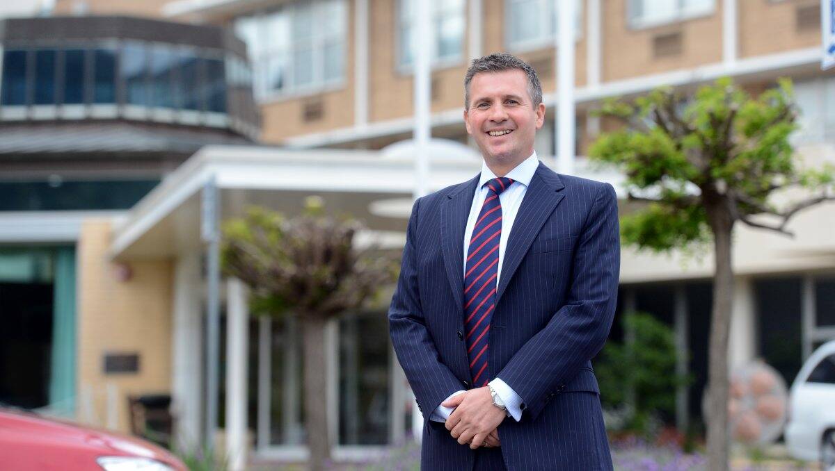 READY: St John of God Hospital’s new chief executive officer, Darren Rogers. Picture: JIM ALDERSEY