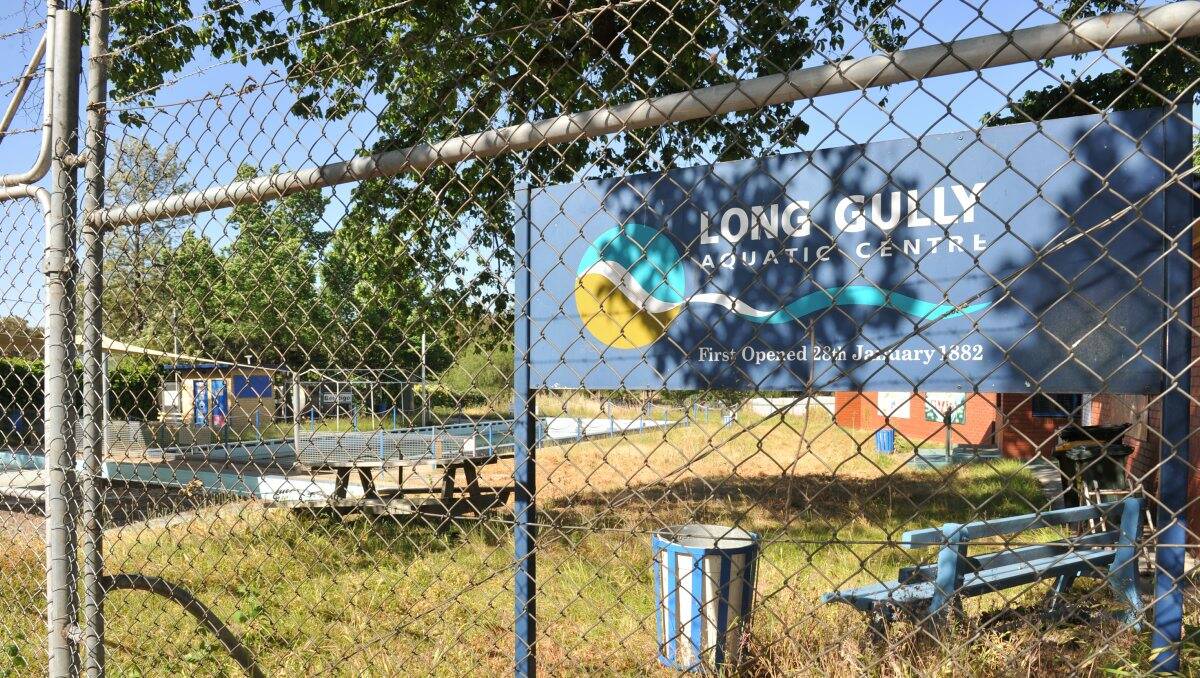 The Long Gully pool is one of two aquatic centres likely to be shut down by the City of Greater Bendigo.