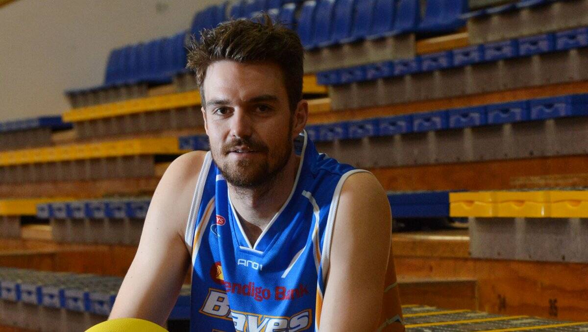 WARRIOR: Taylor Bell is aiming to mark his 250th match for the Bendigo Braves with victory in Saturday night's SEABL grand final showdown with Dandenong at Bendigo Stadium. Picture: BRENDAN McCARTHY