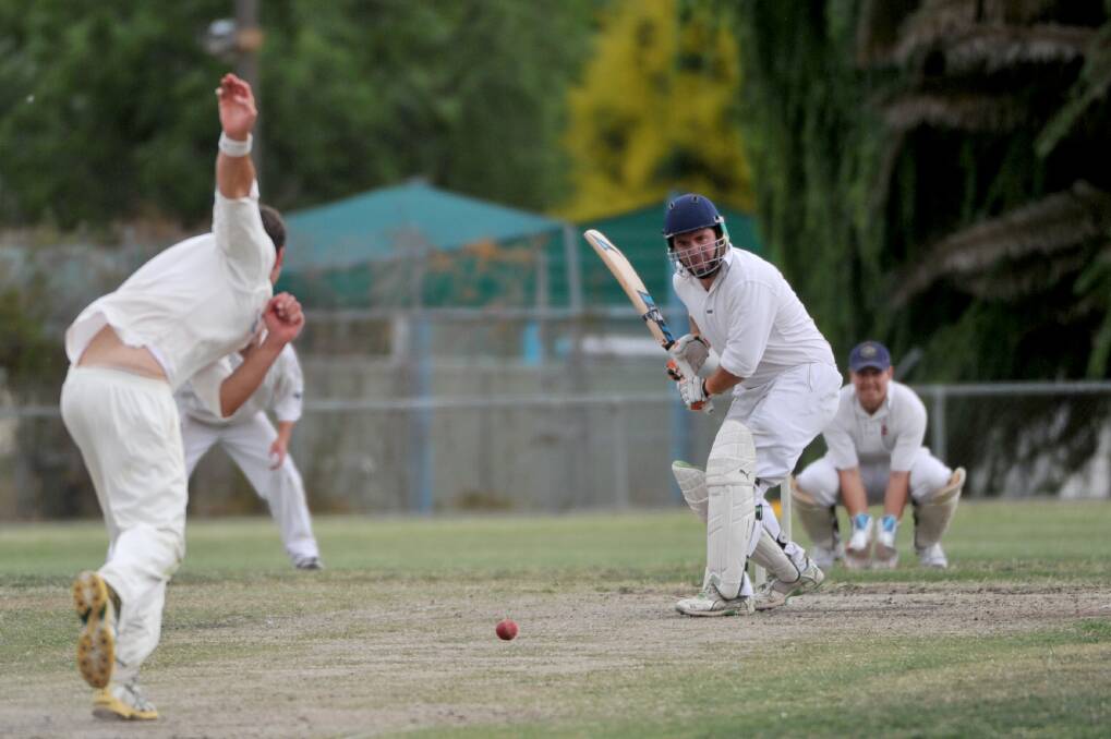 CRUCIAL ROLE: Brannon Stanford will be determined to play a big innings as Huntly-North Epsom strives to end Strathdale-Maristians unbeaten run. 