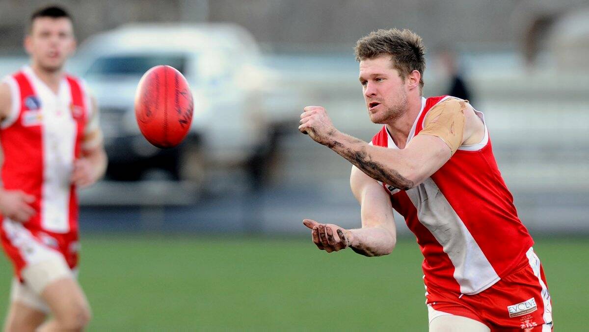 Justin Wilson has been recruited to offset the loss of South Bendigo best and fairest winner Daniel Anderson (pictured).