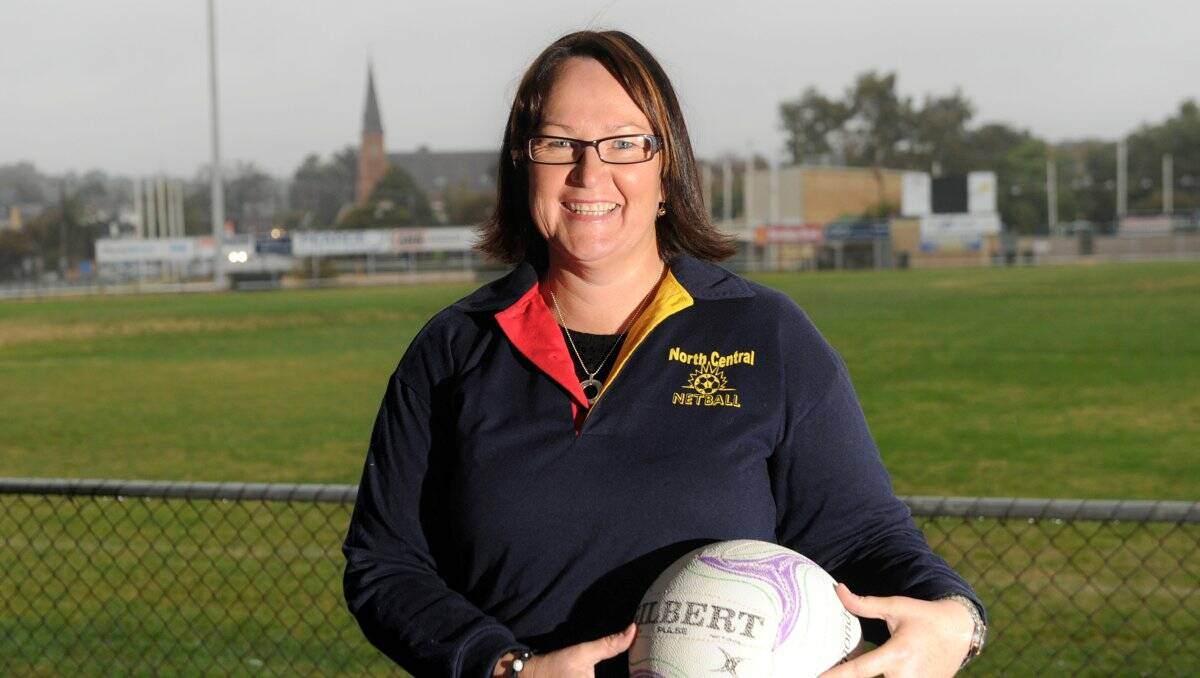 EXCITED BY CHALLENGE: North Central Netball region liasion officer Gill Davey. Picture: JODIE DONNELLAN