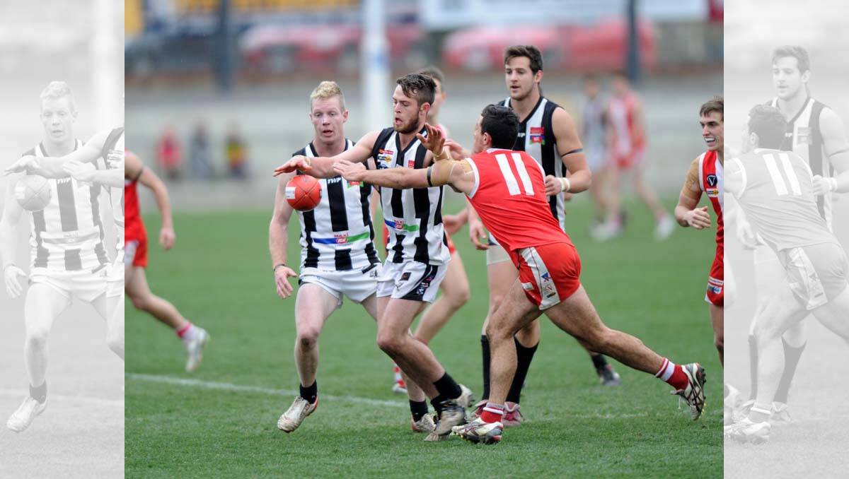 South Bendigo v Castlemaine at the QEO.   Picture: Jodie Donnellan 