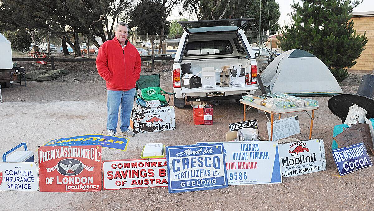 Peter Anderson came to sell from Armidale, NSW