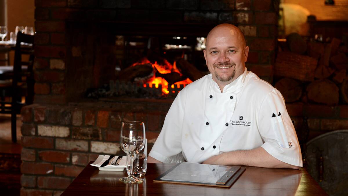 The Woodhouse head chef and owner Paul Pitcher.