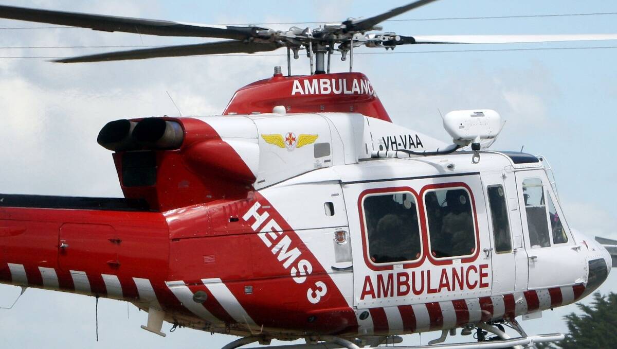 BURNS: An air ambulance was called to assist a man injured in a boat fire at lake Eppalock.
