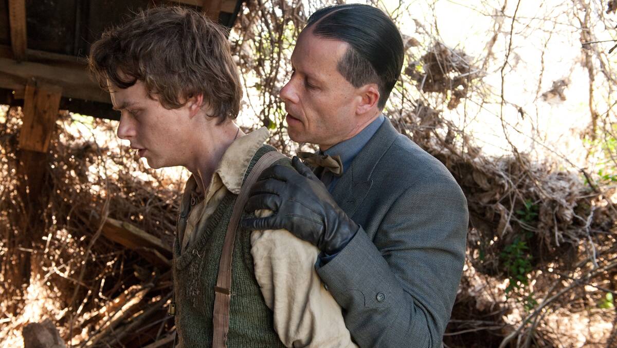 violent: Dane DeHaan and Guy Pearce step back in time in Lawless.