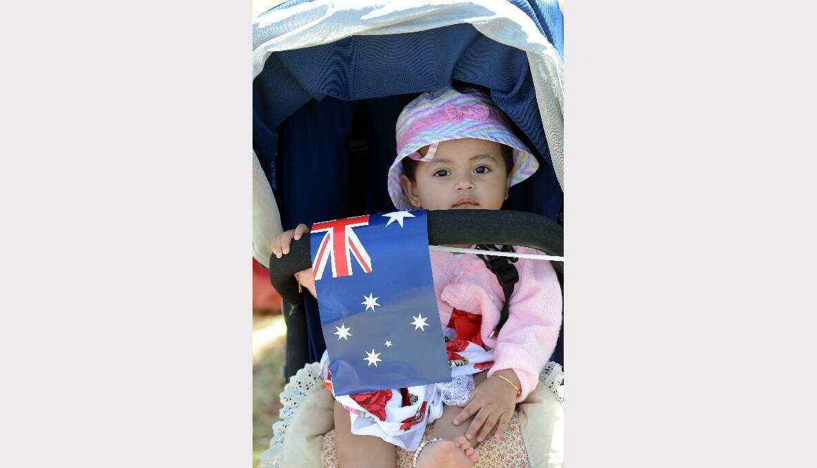 Australia Day celebrations at Lake Weeroona. Amalia Sebastian. Picture: Jim Aldersey