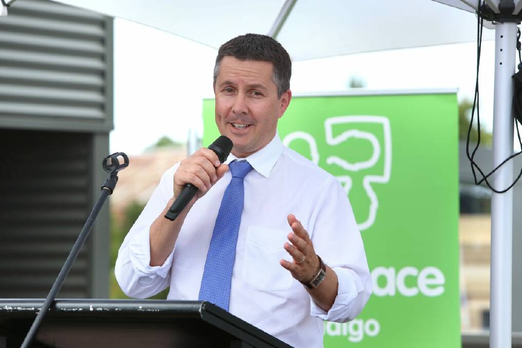 ADDRESS: Federal minister for mental health Mark Butler visited Bendigo yesterday to launch the much-anticipated headspace Bendigo. 
