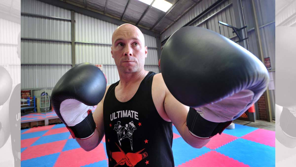 Muay Thai trainer Phillip Chapman. Picture: Julie Hough