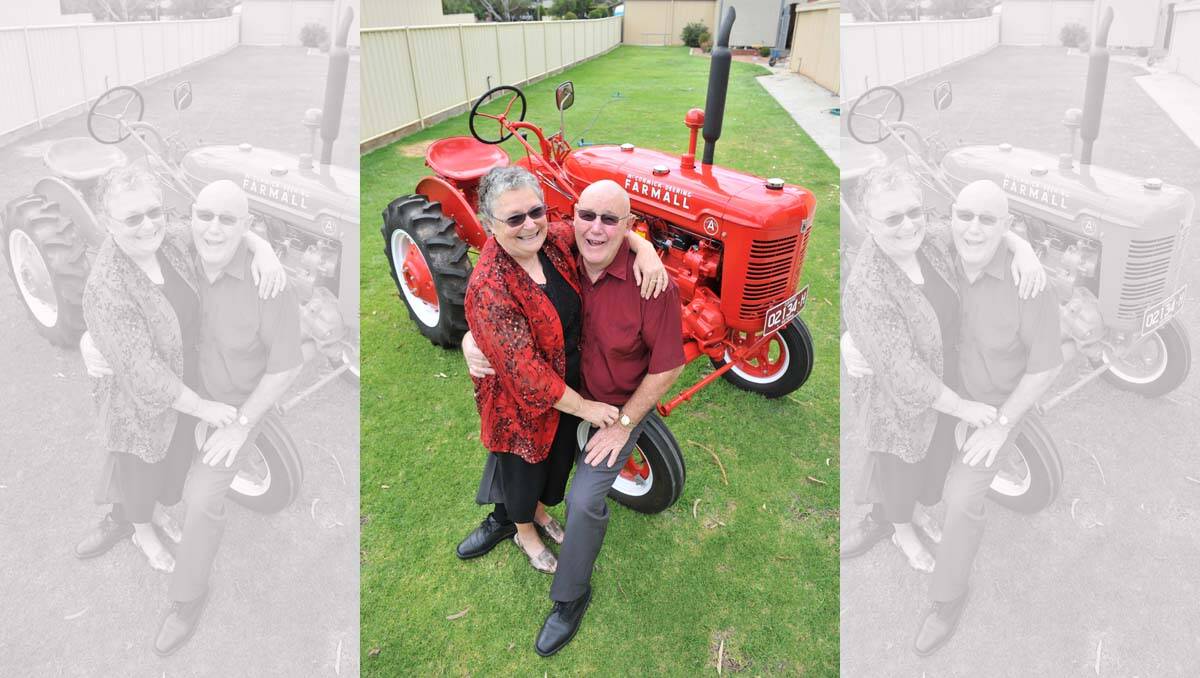Rodger and Joy Robinson celebrate their 50th wedding anniversary. Picture: Peter Weaving