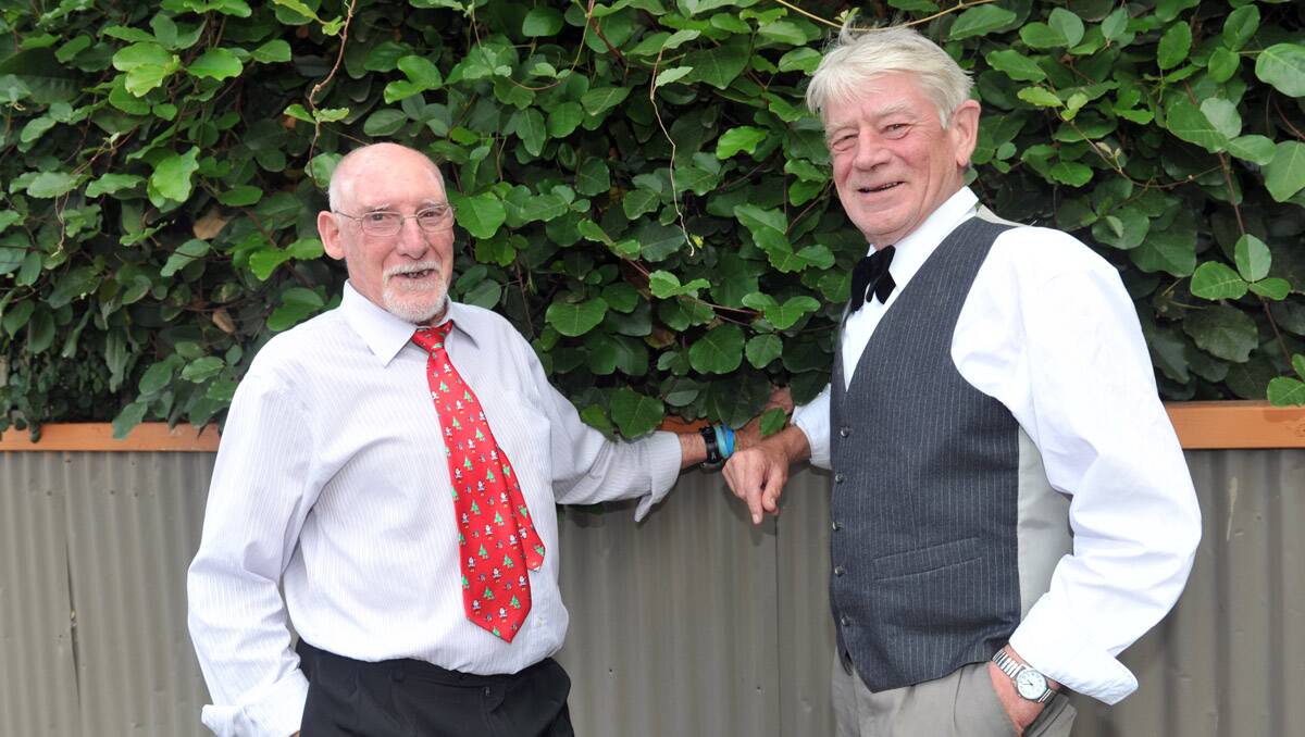 Chewton Monster Meeting. Bruce Newman and John Syles. Picture: Julie Hough