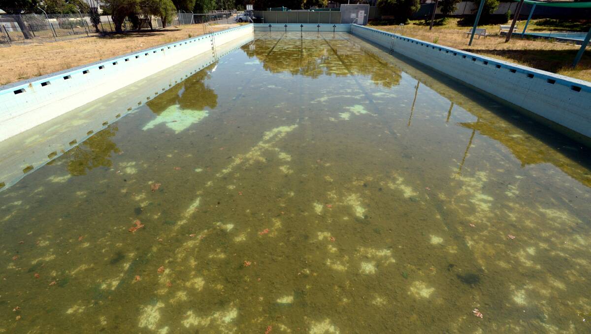 The Golden Square swimming pool. Picture: Jim Aldersey