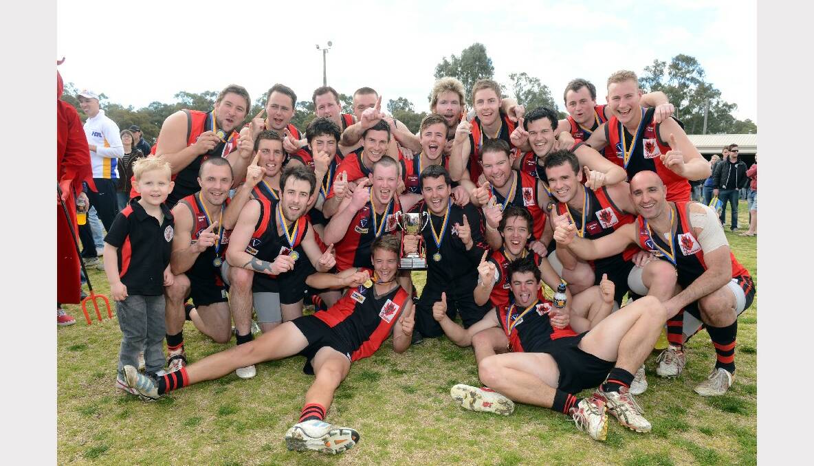 HDFL. Reserves. White Hill (pictured) defeated Colbinabbin by 24 points. Picture: Jim Aldersey