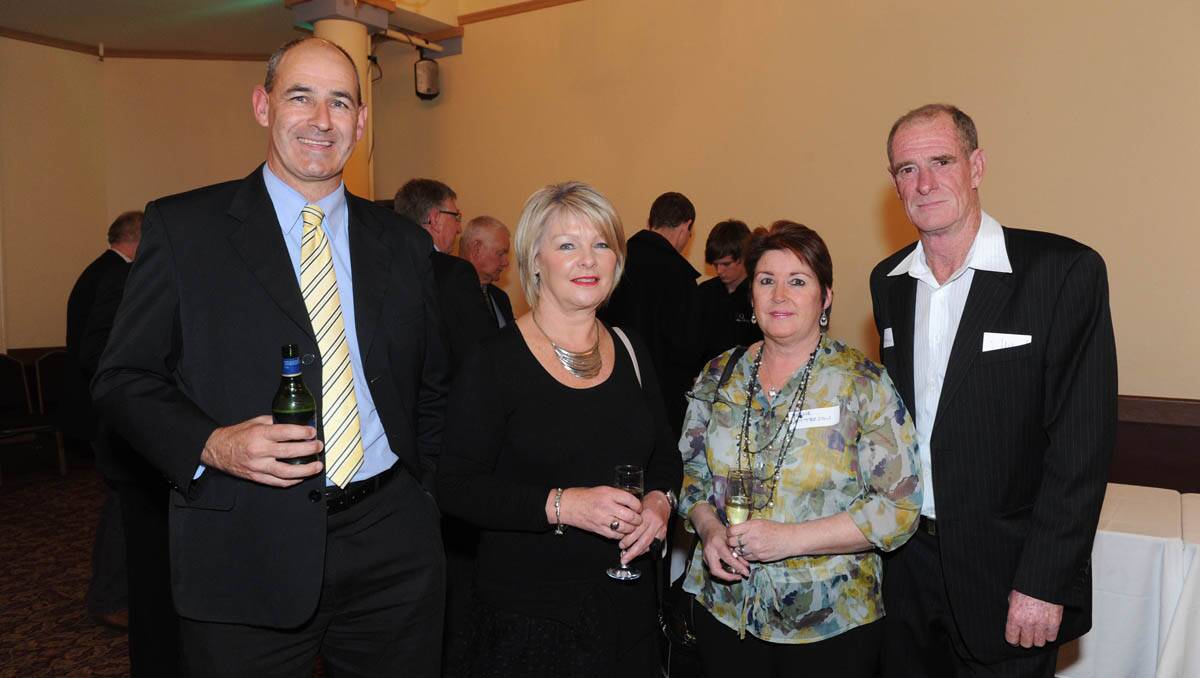 Michelsen Medal 2012. Peter Watson, Sue McInerney, Leone and Rae Patterson. Picture: Peter Weaving