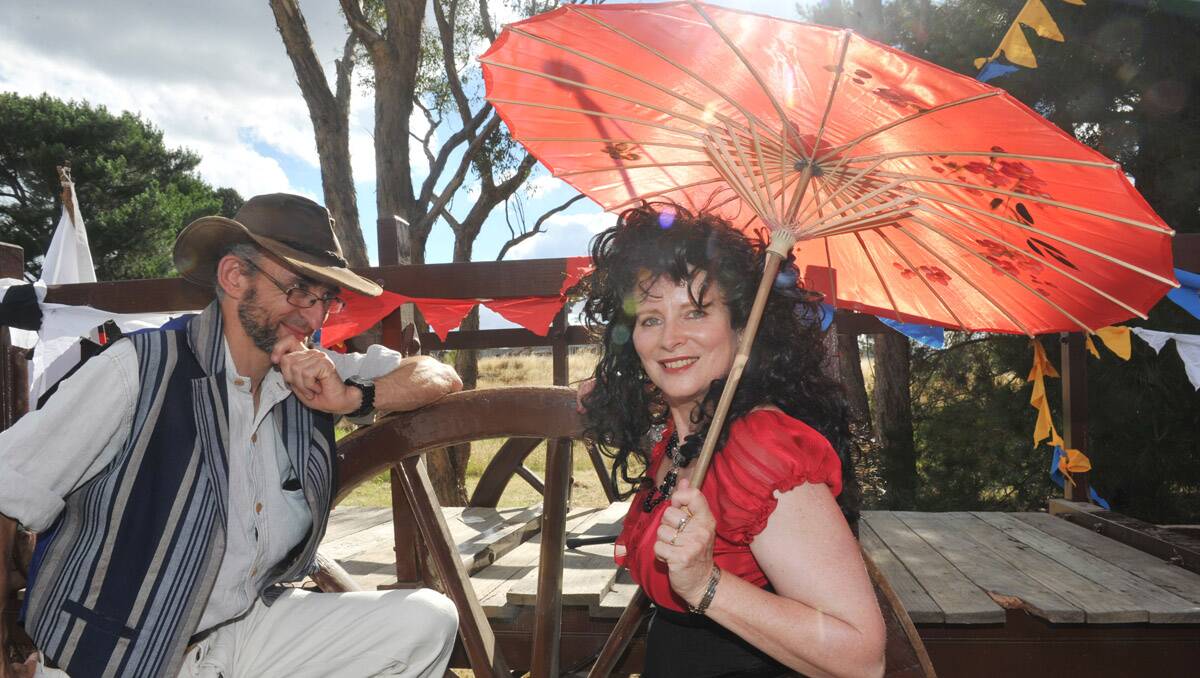 Chewton Monster Meeting. Residents celebrate the 161st anniversary of a 15,000-strong group of gold diggers that marks as a turning point in Australian democracy. Picture: Julie Hough