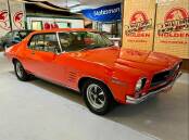 A 1972 Holden HQ GTS 350 is up for auction at the National Holden Museum Auction in Echuca.