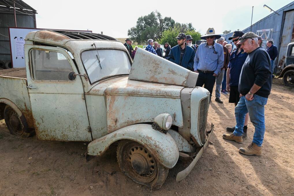 This 1952 Bradford ute attracted a lot of attention. Picture by Enzo Tomasiello 