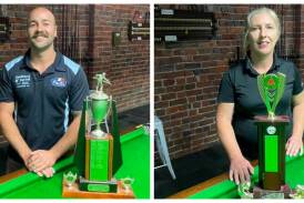 Tyson Howie and Helen Cook claimed their respective Bendigo snooker championships with stirring wins in last week's grand finals.