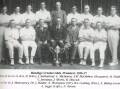 Bendigo Cricket Club's first premiership team in 1927. Dr John Hasker is second from the left in the front row. Picture contributed